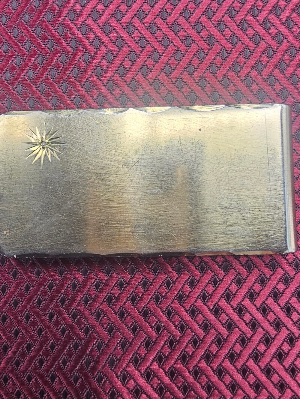 Gold Tone Money Clip
